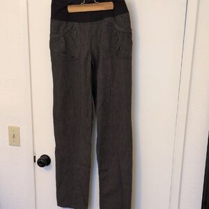 Prana Women's Charcoal Straight Leg Pants